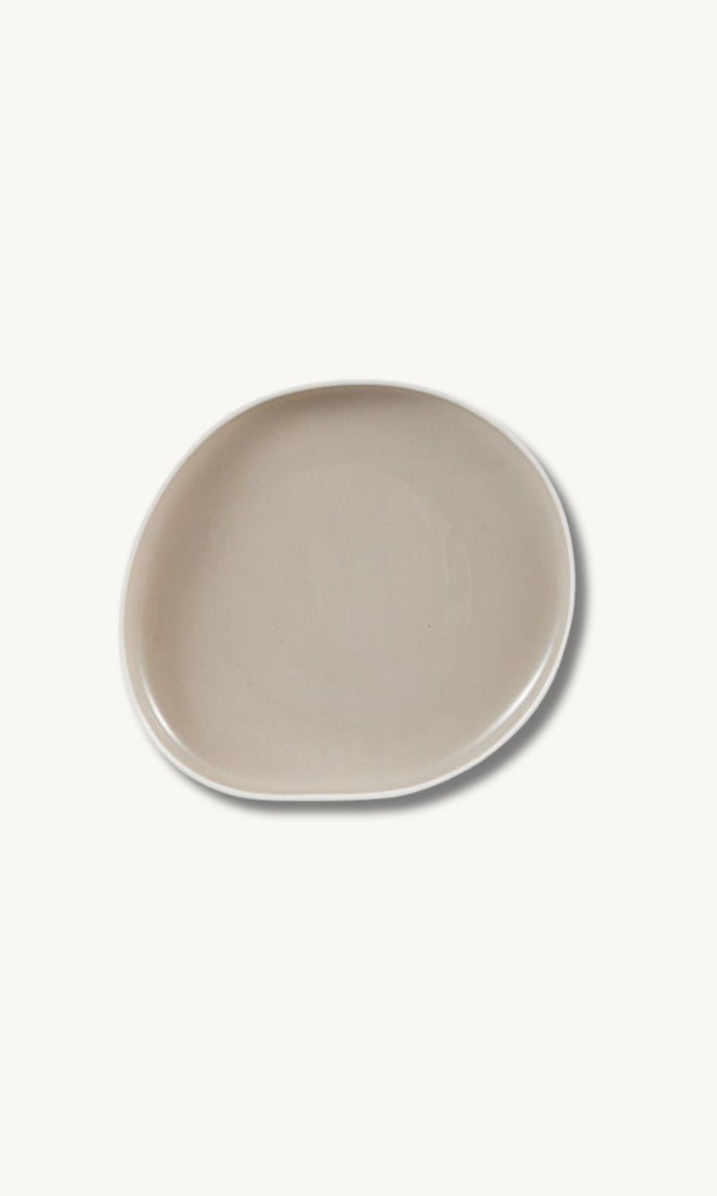 Barles Beige Porzellan Dessertteller 19,4cm