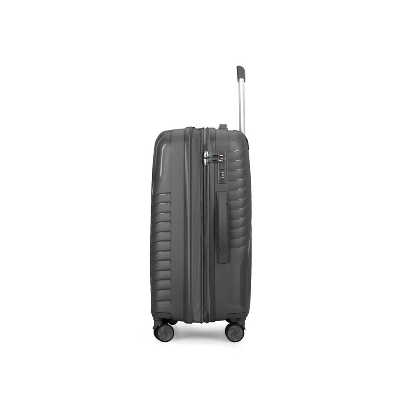 3-teilig Kofferset Reisekoffer Dunkelgrau