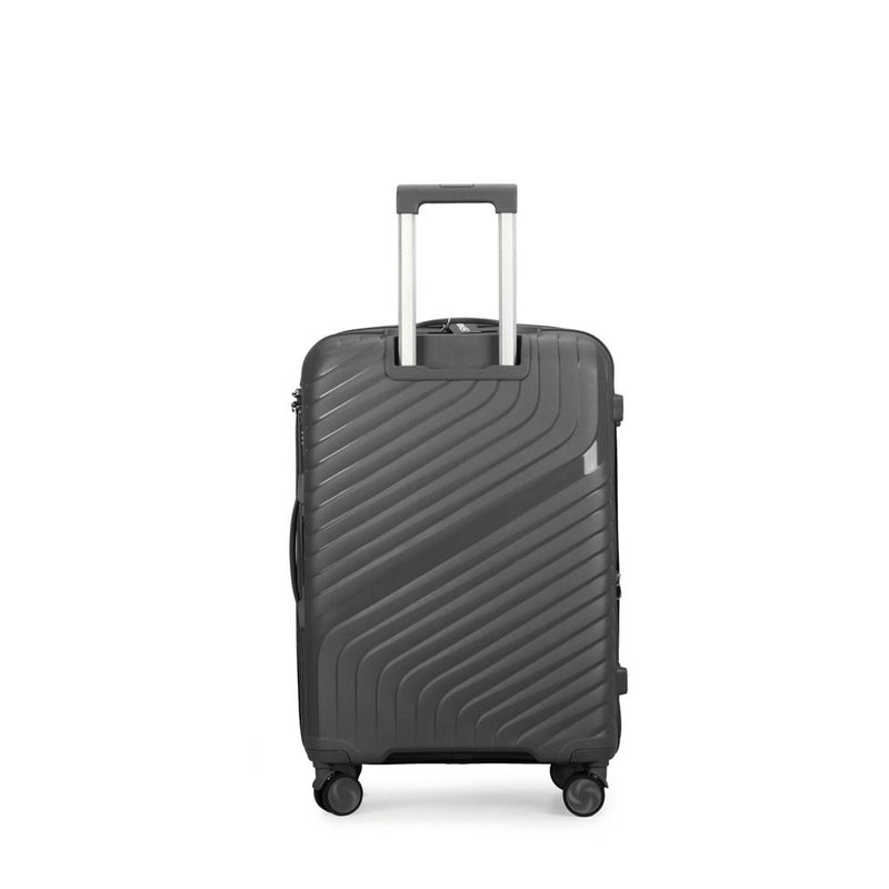 3-teilig Kofferset Reisekoffer Dunkelgrau