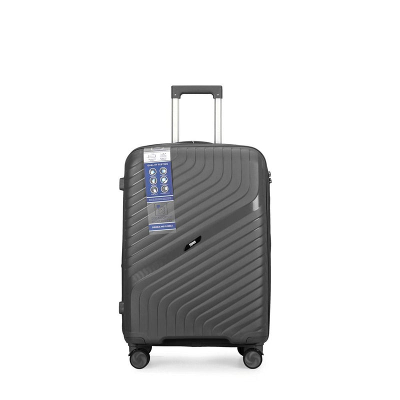 3-teilig Kofferset Reisekoffer Dunkelgrau