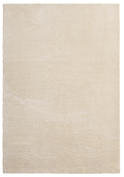 Loft Beige Waschbarer Teppich Rund