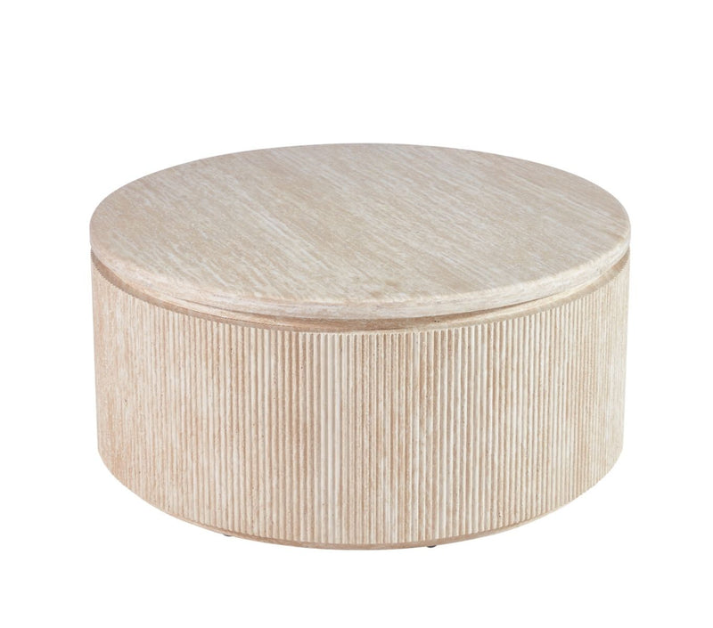 Bondo Travertin Couchtisch Ø100cm