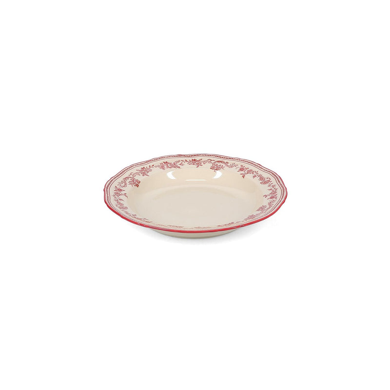 Burgundy Cyril Tiefer Teller 23cm