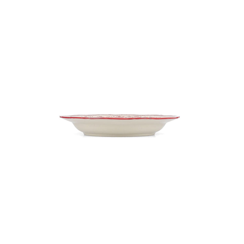 Burgundy Cyril Tiefer Teller 23cm