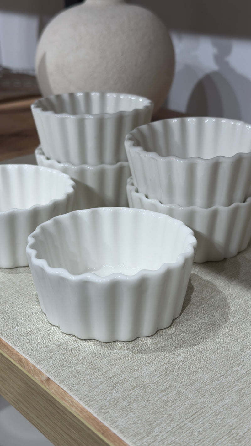 Daisy Porzellan Schälchen Set 6 teilig