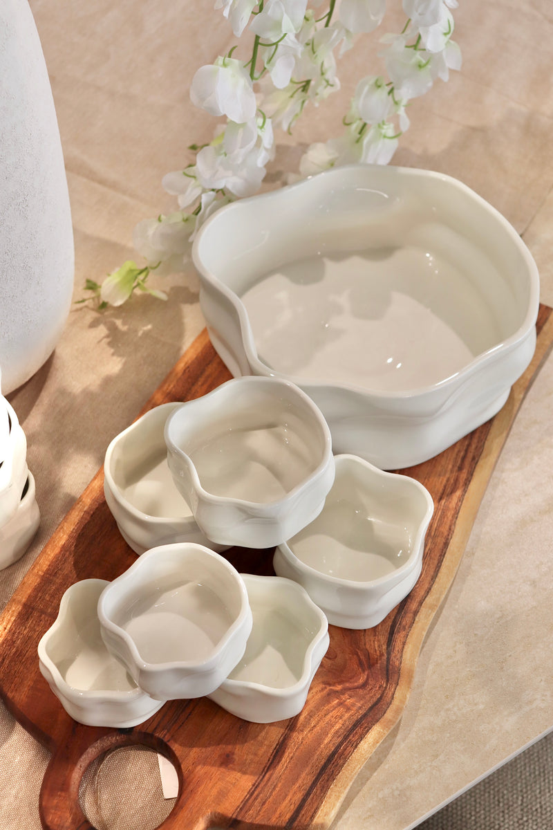 Nordic Weiss Servierset 13 teilig