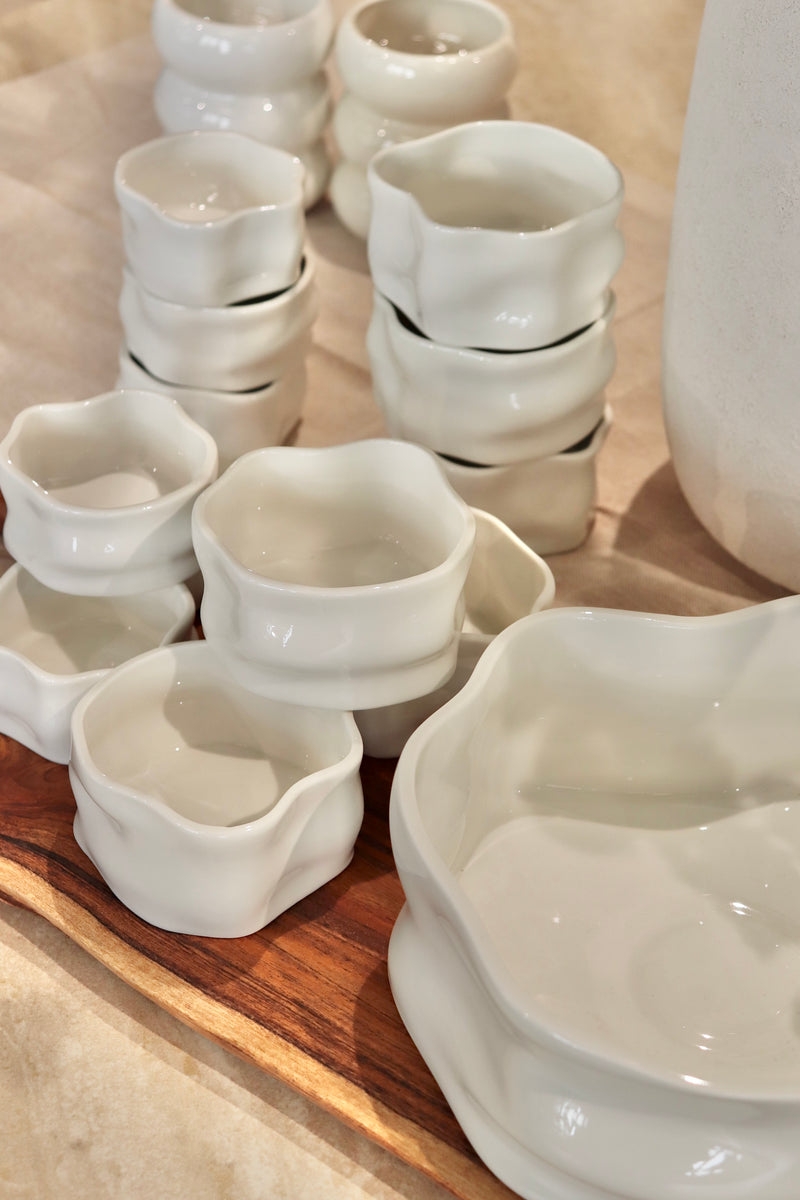 Nordic Weiss Servierset 13 teilig