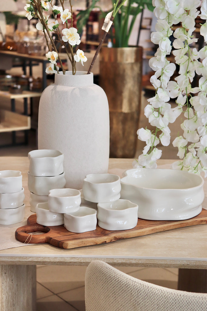 Nordic Weiss Servierset 13 teilig
