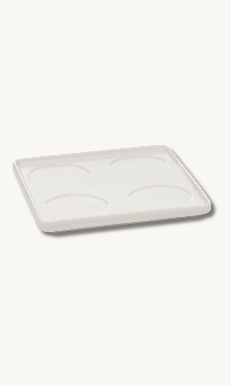 Nora Snackset 5 teilig Weiss