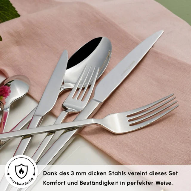 Karaca Elegance Pallas 84 teiliges Besteckset für 12 Personen