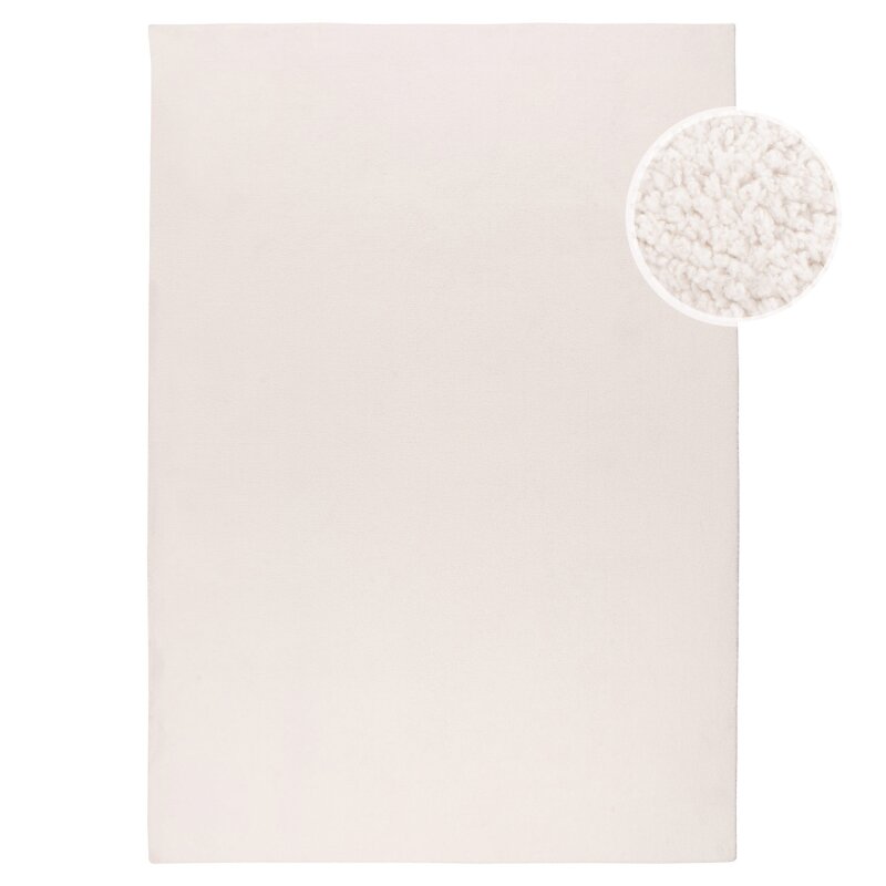Calma 200 Cream  Waschbarer Teppich