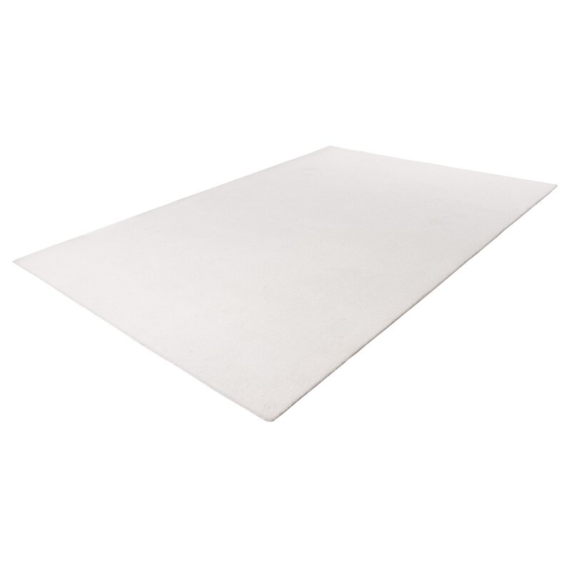 Calma 200 Weiss Waschbarer Teppich