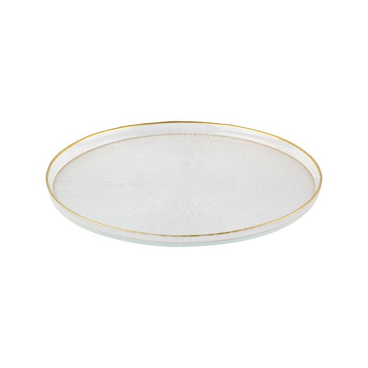 Rexy Transparent-Gold Servierteller 28cm
