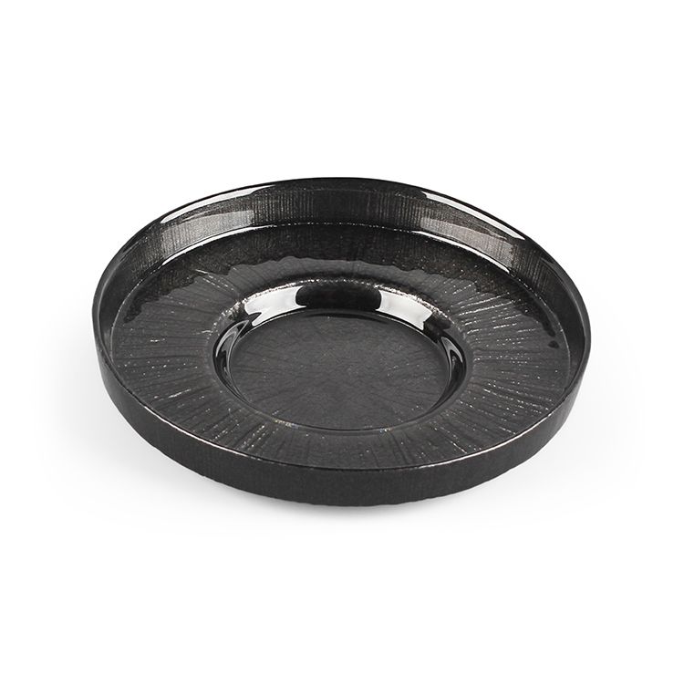 6 Stück Rexy Dunkelgrau Untersetzer 12cm no1